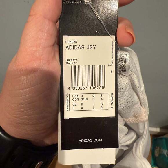 Authentic Adidas Real Madrid Mbappé Jersey 25/26 – UEFA Champions League Patch - Picture 8 of 10